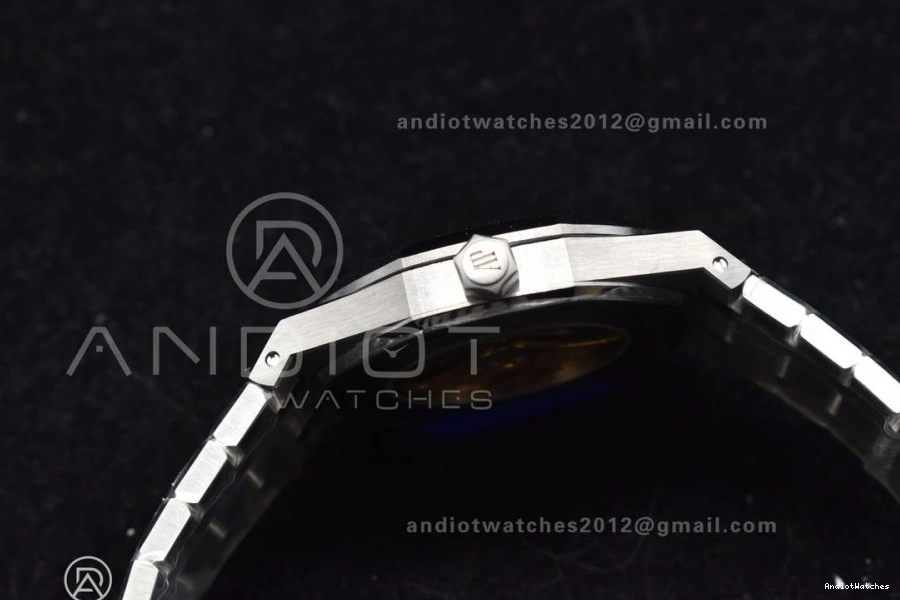 SS Versatile Frosted Bracelet 15400 1095 Edition A SS on ZF Blue Oak Royal Case 1:1 Best 41mm Dial Textured 1216